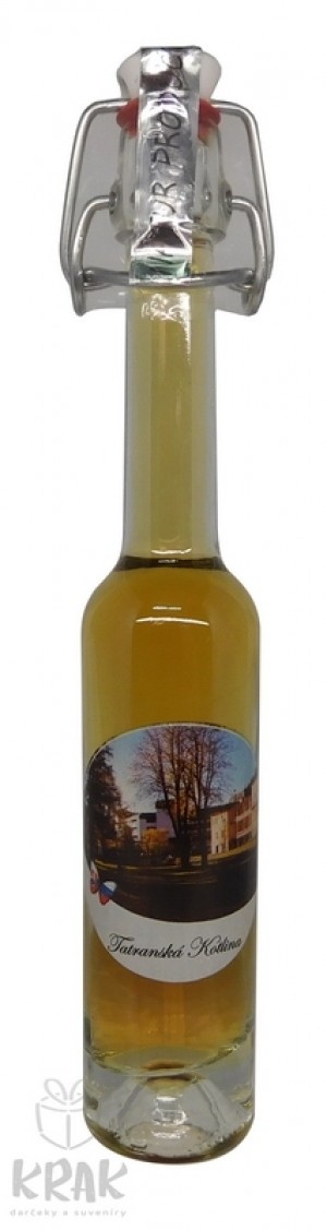 Medovina PALAZZO - 0,04l - ozdobná fľaša s nápisom "Tatranská kotlina" - 1978-14