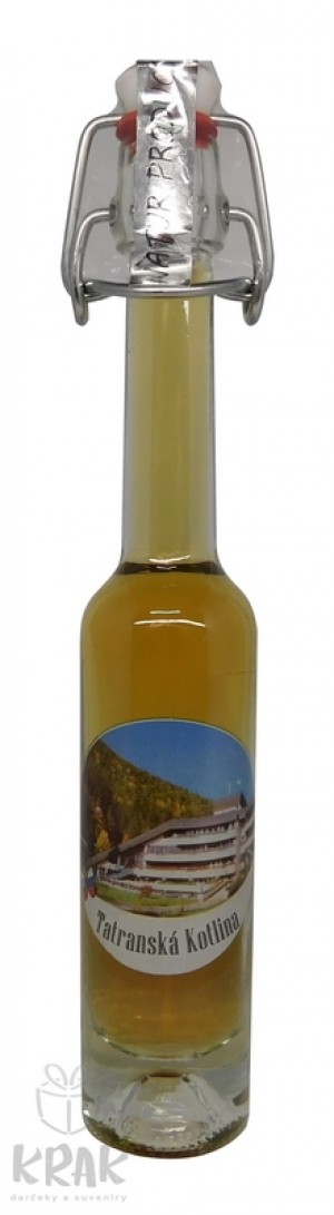 Medovina PALAZZO - 0,04l - ozdobná fľaša s nápisom "Tatranská kotlina" - 1978-15