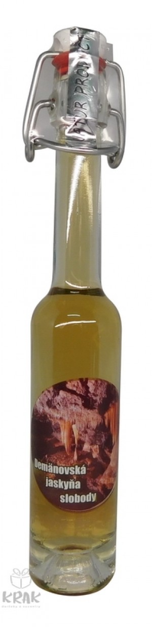 Medovina PALAZZO - 0,04l - ozdobná fľaša s nápisom "Demänovská jaskyňa slobody" - 1978-27
