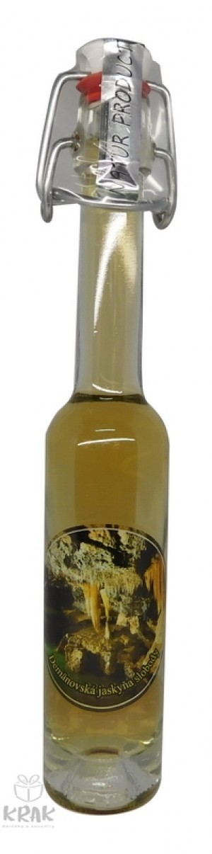 Medovina PALAZZO - 0,04l - ozdobná fľaša s nápisom "Demänovská jaskyňa slobody" - 1978-28