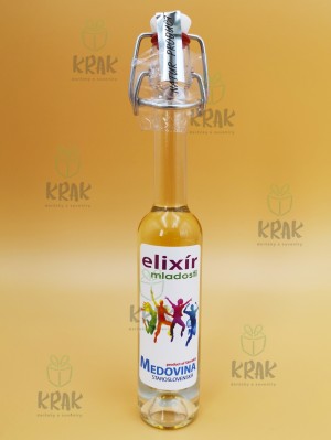 Medovina PALAZZO - 0,04l - ozdobná fľaša s nápisom "Elixír mladosti" - 1978-7