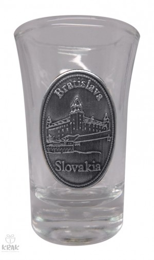 Štamperlík "Šalgo" - kov dekor - motív "Bratislava - Slovakia" - 2460-8