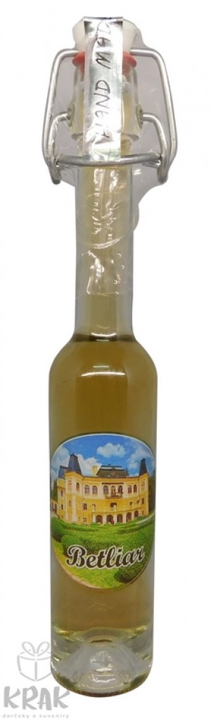 Medovina PALAZZO - 0,04l - ozdobná fľaša motív "Betliar" - dekor 3 - 1978-37