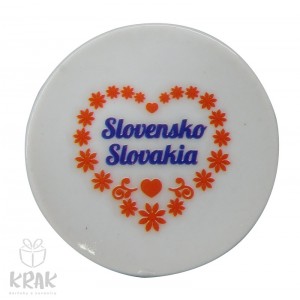 Magnetka - tanierik - dekor 4 -  Slovensko - 1633 - 4