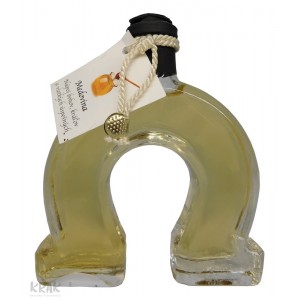 Medovina - ozdobná fľaša "podkova - omega "  - 0,1l - 1949-1