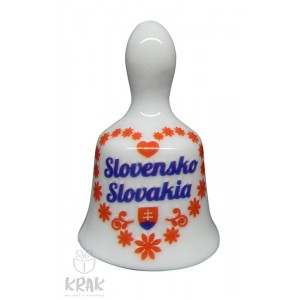 Zvonček malý - dekor 3 - " Slovensko " - 2422 - 3