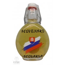 Medovina - dekor fľaša - 0,2l - motív "Slovensko&quo...