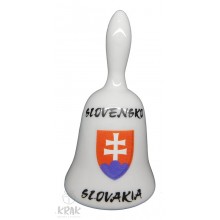 Zvonček stredný - dekor 6 - "  Slovensko " 2414...