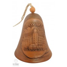 Keramický zvonec - motív "Bratislava" - 13