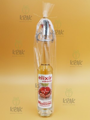 Medovina PALAZZO - 0,04l - ozdobná fľaša s nápisom "Elixír zdravia" - 1978-10