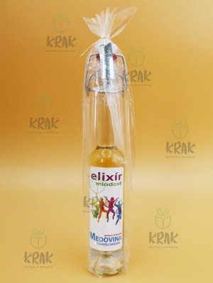 Medovina PALAZZO - 0,04l - ozdobná fľaša s nápisom "Elixír mladosti" - 1978-7