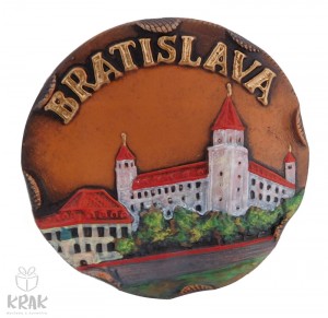 Keramická magnetka -  "Bratislava" 3143 - 6