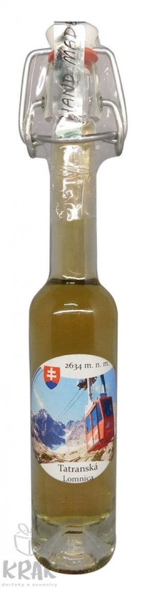 Medovina PALAZZO - 0,04l - ozdobná fľaša motív "Tatranská Lomnica" - dekor 1 - 1978-39