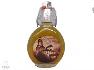 Medovina - dekor fľaša - 0,2l - motív "Oravský Podzámok" 2138-6