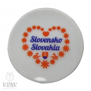 Magnetka - tanierik - dekor 3 -  Slovensko - 1633 - 3