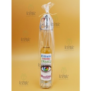 Medovina PALAZZO - 0,04l - ozdobná fľaša s nápisom "Elixír ostrého zraku" - 1978-6