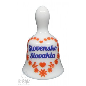 Zvonček malý - dekor 4 - " Slovensko " - 2422 - 4 