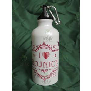 Hliníková fľaša 500 ml dekor I love Bojnice 1219 - 5